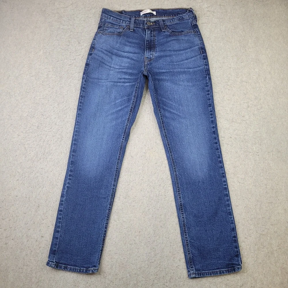 Levi Strauss Signature Jeans Men's 30x30 Athletic Fit Straight Leg‎ Blue Denim